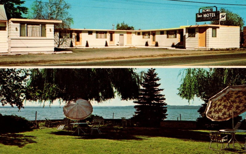 Acme Beach Motel - Vintage Postcard (newer photo)